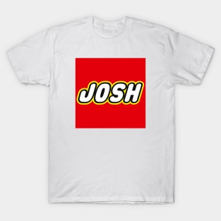 JOSH - Personalized LEGO Name T-Shirt